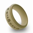 Wildfire Ring INFP Personality Types Beveled Silicone Ring for Men ...