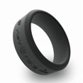 Wildfire Ring ISFP Personality Types Beveled Silicone Ring for Men ...