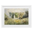 thumbnail image 1 of Stupell Industries Wildflower & Backyard Laundry White Framed Print Under Glass, design by Creative Studio, 14 x 20, 1 of 10