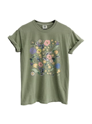 Sage green and brown art Long T-Shirt for Sale by BlessartAE
