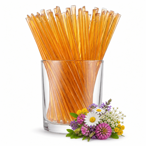 Glorybee Wildflower Blossom HoneyStix (100 ct bag)