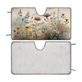 thumbnail image 1 of Wildflower Car Windshield Sun Shade Universal Fit Car Front Window for Trucks SUV Van Sunshade Visor Auto Vehicle Shield Reflector Blocking Screen Cover 51"x28", 1 of 7