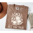 thumbnail image 1 of Wildflower Christian TShirt, God is good all the time TShirt, Boho Floral Christian T Shirt For Women, Easter Bible Verse,Christian TShirt, 1 of 5