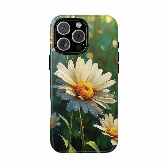 Wildflower Daisy Petal Bloom Pretty Floral Art Phone Case for iPhone 11 12 13 14 15 16 17 Pro Max Galaxy Pixel