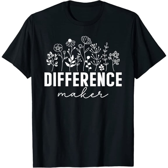 Wildflower Difference Maker Paraprofessional Para Sped Women T-Shirt