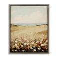 thumbnail image 1 of Stupell Industries Wildflower Dream Field Brown Framed Floater Canvas Wall Art, design by Franklyn Gregory, 1 of 9