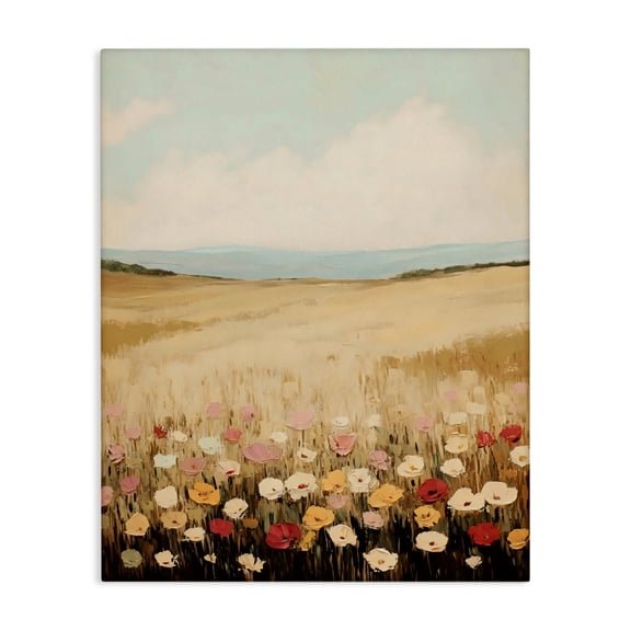 Stupell Industries Wildflower Dream Field Canvas Wall Art, design by Franklyn Gregory