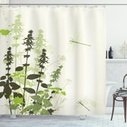 Wildflower Dreams: Dragonfly Shower Curtain for a Blissful Bathroom