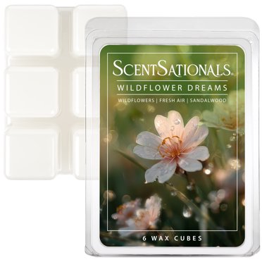 Looking Beautiful -uk Handmade Vegan Wax Melts – 6 Flower-Shaped, Highly Scented, 70+ Designer Scents, 35-40g