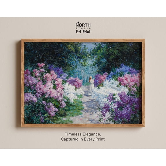 Wildflower Field Poster, Springtime, Vintage Art, Vintage Wall Art, Vintage Botanical, Botanical Wall Art. Spring Art, Nature Wall Art Wall Art, Modern Wall Decor, 8x12 UNFRAMED