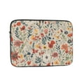 thumbnail image 1 of Wildflower Floral Laptop Sleeve Bag Compatible With MacBook Air / Pro iPad MateBook Tablet Surface HP Lenovo Dell ASUS Acer Laptop Computer Protective Size: 15 inch, 1 of 5