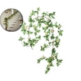 thumbnail image 1 of Wildflower Garland Spring Flowers Garland 6 Ft Artificial Daisy Flowers and Leaves Faux Floral Vine for Wedding Arch Porch Staircase Summer Decor, 1 of 5