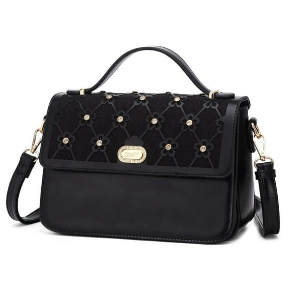 Wildflower Handmade Crossbody Satchel Evening Bag