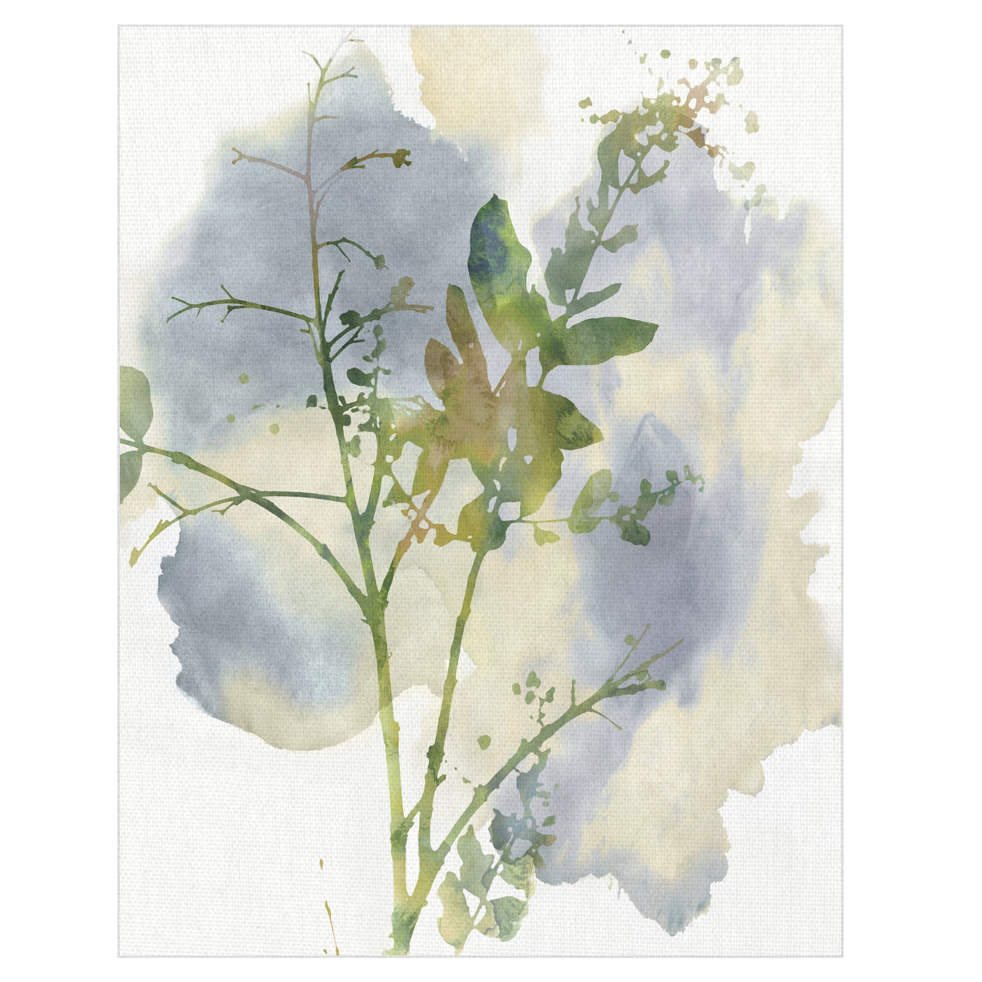 Wildflower Harmony by Tania Bello Abstract Floral Canvas Art