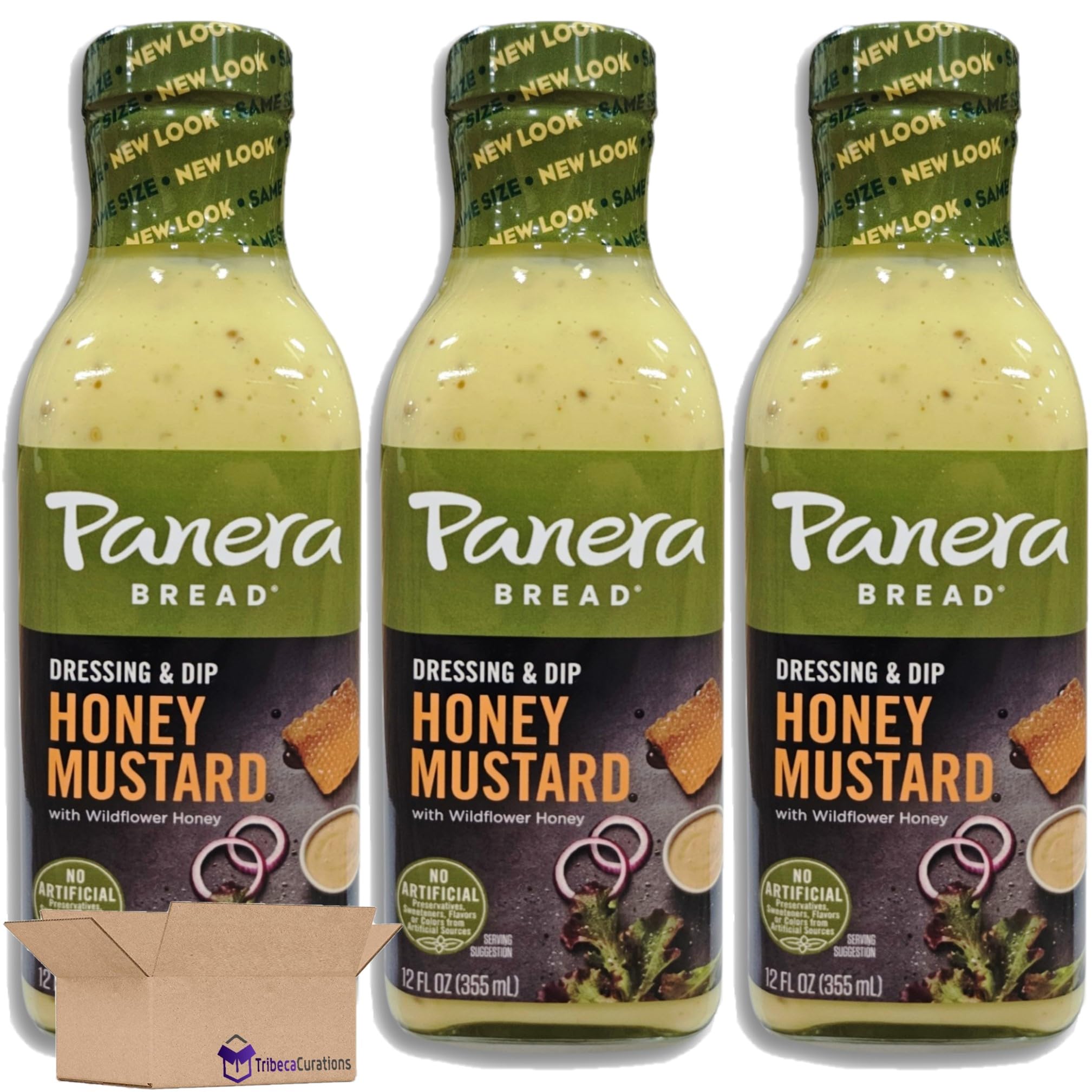 Wildflower Honey Mustard Salad Dressing & Dip by Panera 12 Ounce