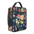 thumbnail image 1 of Wildflower Insulated Lunch Bag Box Women Reusable Lunch Tote Bag with Side Pocket Cooler Tote Bag Picnic Camping, 1 of 6