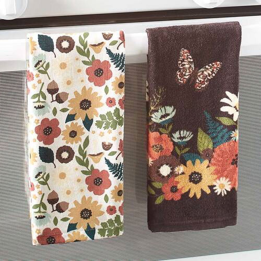 Wildflower Sets of 2 Kitchen Towels