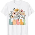 thumbnail image 1 of Wildflower Lolli tshirt for Grandma Grandmother Announcement T-ShirtMen and women, White T-shirt, size: Extra large, 1 of 4