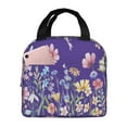 thumbnail image 1 of Wildflower Lunch Box Portable Lnsulation Multifunctional Lunch Bag For Office Work Picnic Unisex, 1 of 6