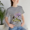 thumbnail image 1 of Wildflower Print Unisex Short Sleeve T Shirt Virginia Spring Beauty, 1 of 12