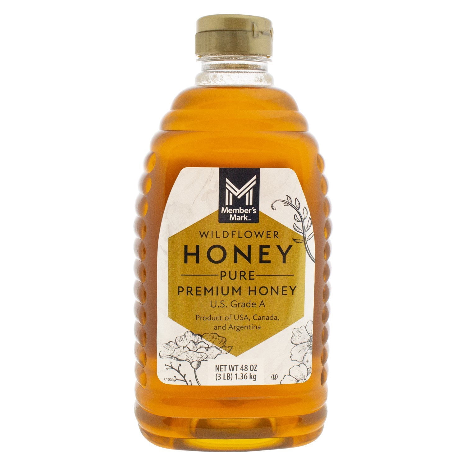 Wildflower Pure Premium Honey, 48 oz.