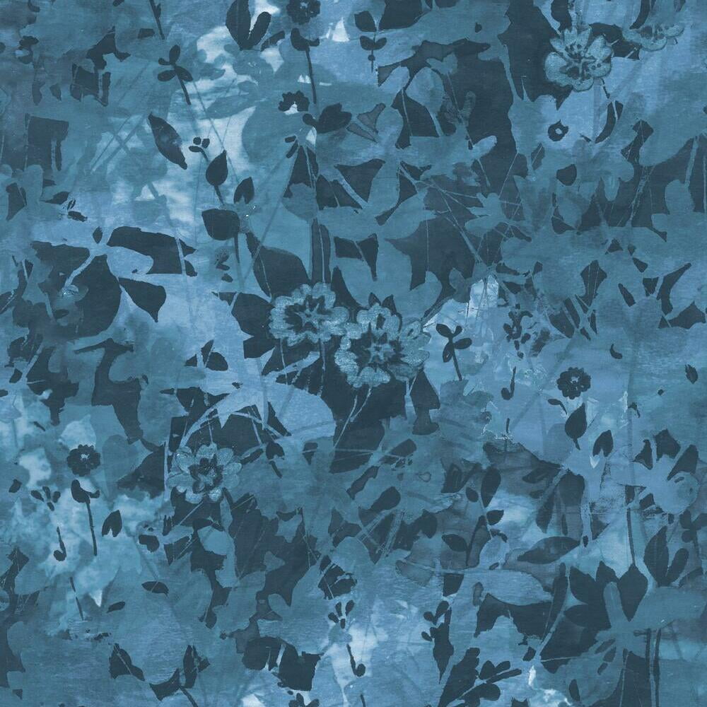 Wildflower Shadows Peel and Stick Wallpaper