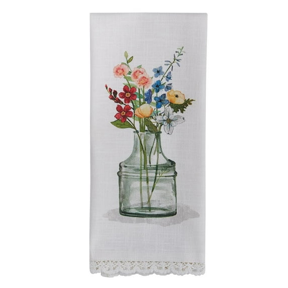 Wildflower Sketchbook Decorative Dishtowels - Set of 2 - Park Designs