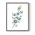 thumbnail image 1 of Wildflower Sprig II Framed Print - Solid Wood in Single Picture Frame Solid Wood 2 Framed Print, 1 of 6