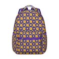 thumbnail image 1 of "Wildflower & Sunflower Backpack - Trendy School Backpack for Women, Roomy, Water-Resistant, Comfortable Straps, Floral Design for Daily Use", 1 of 6