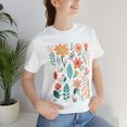 thumbnail image 1 of Wildflower T-shirt, Wild Flowers, Floral,Gift, Ladies Shirts, Mother's Day, 1 of 12
