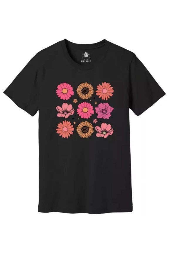 Wildflower Tshirt, Wild Flowers Shirt, Floral Tshirt, Flower Shirt, Gift For Wom Unisex S-5XL Hot Trending Shirt, Vintage Birthday Gift