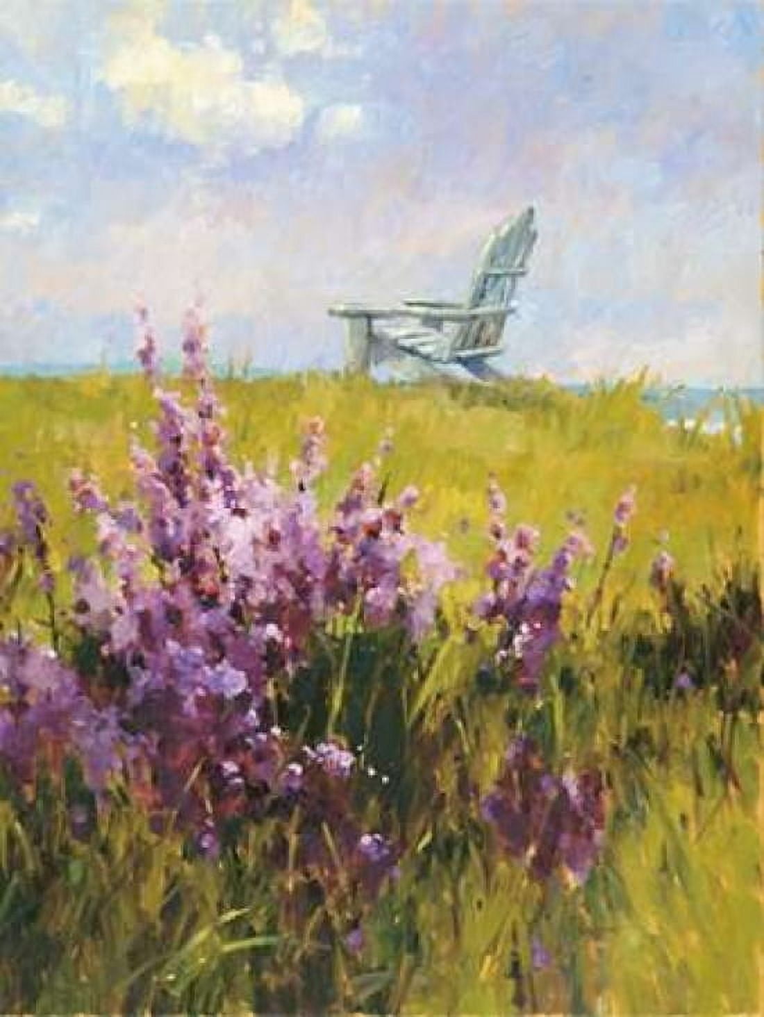 Wildflower View Canvas Art - Kay Grant (22 x 28)