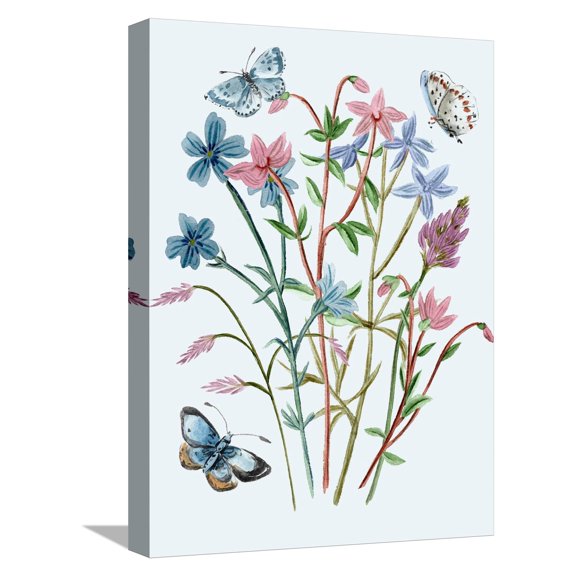 Art.com Wildflowers Arrangements III Stretched Canvas Print Wall Art by Melissa Wang, 12" x 16"