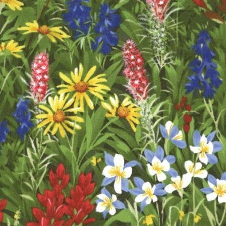 Wildflowers Basics~Summer~32361-11 Cotton Fabric by Moda