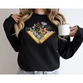 thumbnail image 1 of Wildflowers Book Sweatshirt, Librarian Sweatshirt, Book Lovers, Gift For Bookworms, Book Sellers Gift, Gift For Teachers, Readers' Sweater, 1 of 2