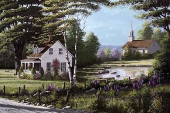 Wildflowers Canvas Art - Bill Saunders (12 x 18)