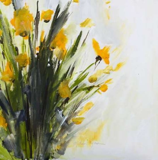 Wildflowers Canvas Art - Melissa Lyons (24 x 24)