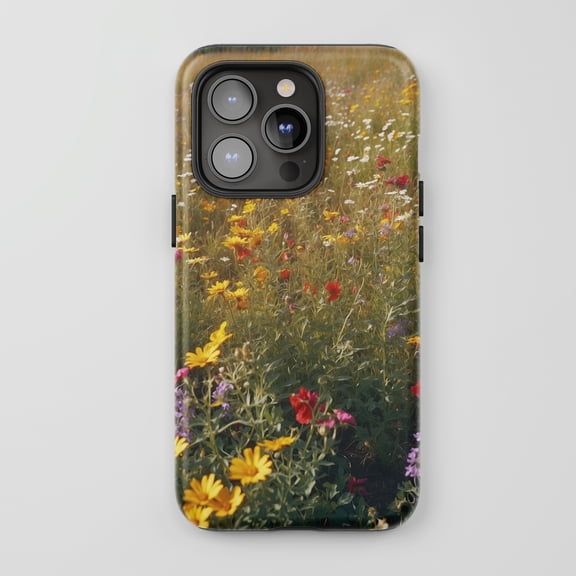 Wildflowers For All iPhone Series Protective Phone Case Floral Print Multi-color
