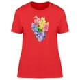 thumbnail image 1 of Wildflowers Ikebana T-Shirt Women -Image by Shutterstock, Female Medium, 1 of 2