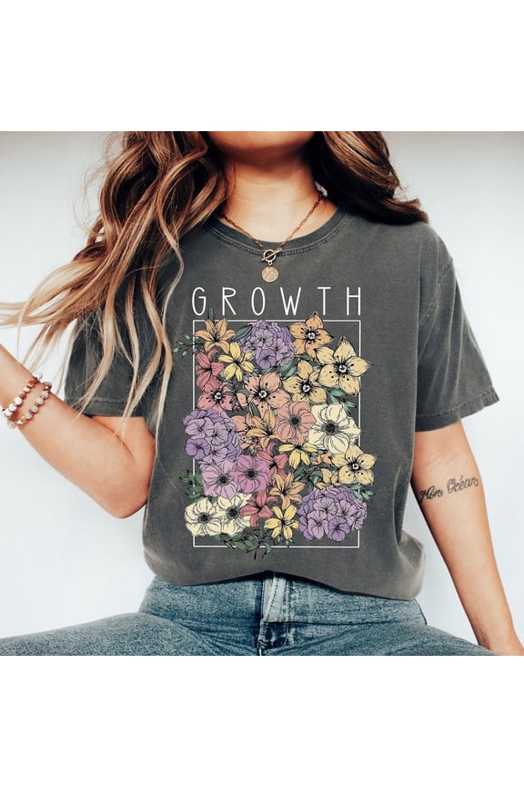 Wildflowers Shirt Boho Cottagecore Floral Tee