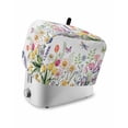 thumbnail image 1 of Wildflowers Toaster Cover 4 Slice, Large Kitchen Appliance Covers, Spring Country Tulip Butterfly Floral Leaf Toaster Oven Cover with Loop, Bread Machine Cover Polyester Dust Cover Protection, 1 of 4