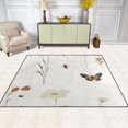 thumbnail image 1 of Wildflowers and Insects 80''x58'' Extra Large Plush Memory Foam Rug, Soft, Absorbent, Non Slip, 1 of 7