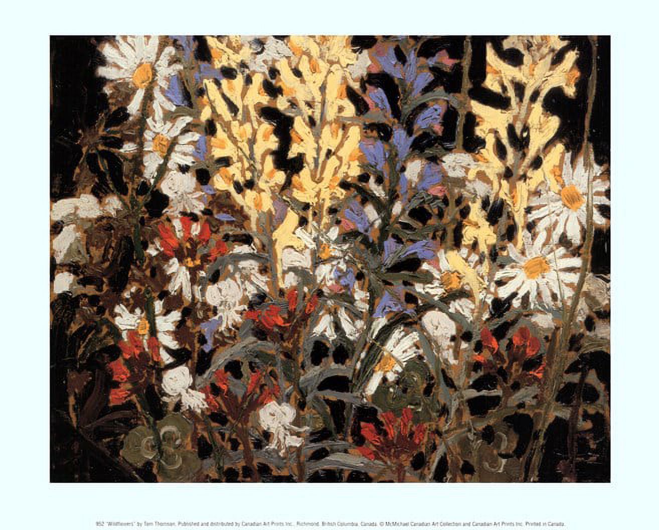 Wildflowers by Tom Thomson Fine Art Poster Print by Tom Thomson (12 x