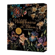 Wildflowers in Bloom Coloring Book Over 150 Pages of Beautiful Botanicals to Color with Stunning Sprayed Edges, 176 pages Paperback
