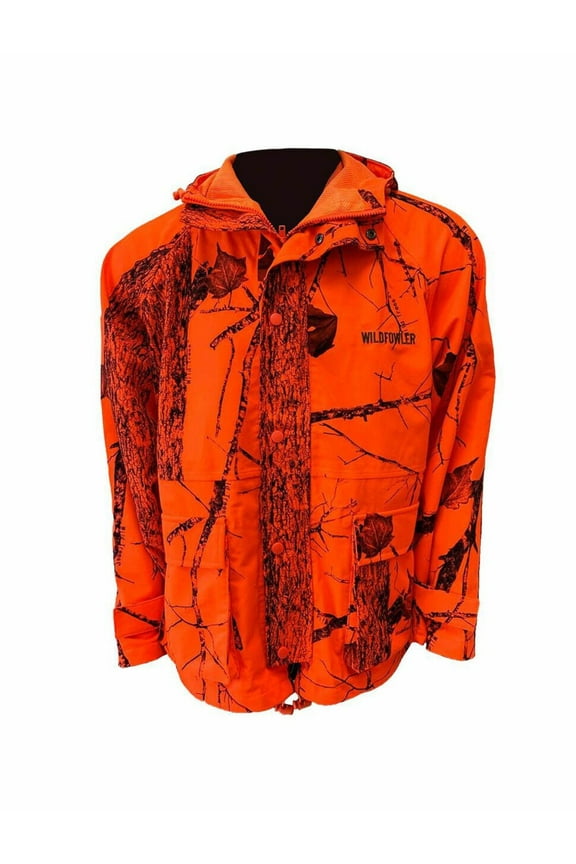 Wildfowler Waterproof Parka- Blaze Tree Camo
