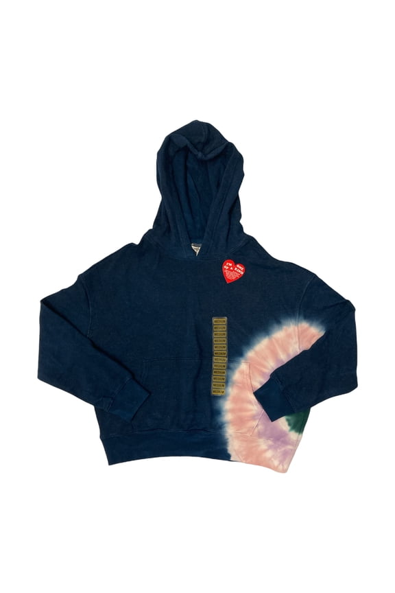 Women's French Terry Relaxed Fit Tie-Dye Hoodie (Hadley, S)