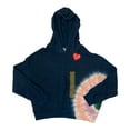 thumbnail image 1 of Wildfox Women's French Terry Relaxed Fit Tie-Dye Hoodie (Hadley, XS), 1 of 1