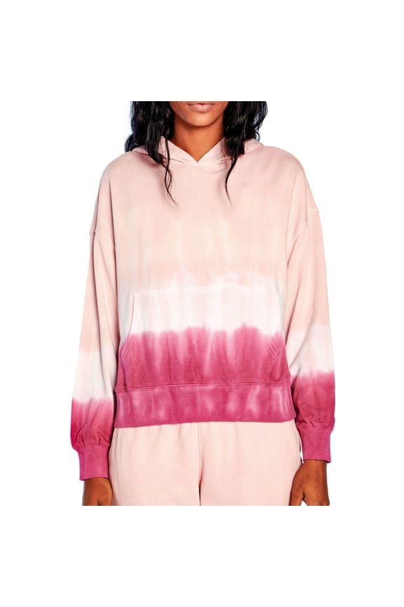Women's French Terry Relaxed Fit Tie-Dye Hoodie (Olivia, XS)