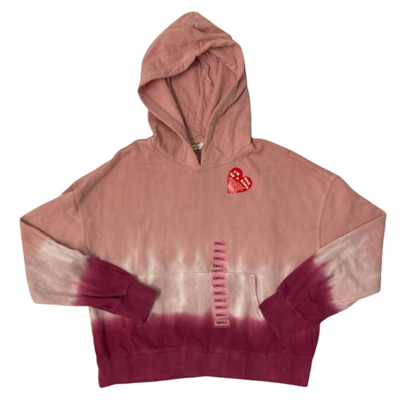 Wildfox Women's French Terry Relaxed Fit Tie-Dye Hoodie (Olivia, XXL)