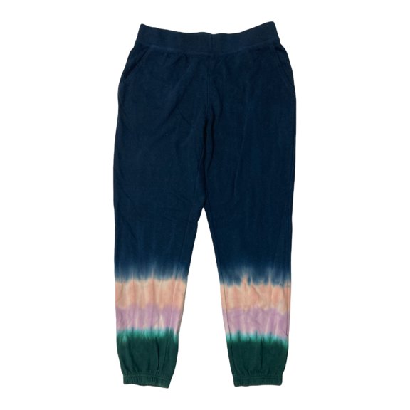 Wildfox Women's French Terry Relaxed Fit Tie-Dye Jogger Sweatpants (Hadley, XL)